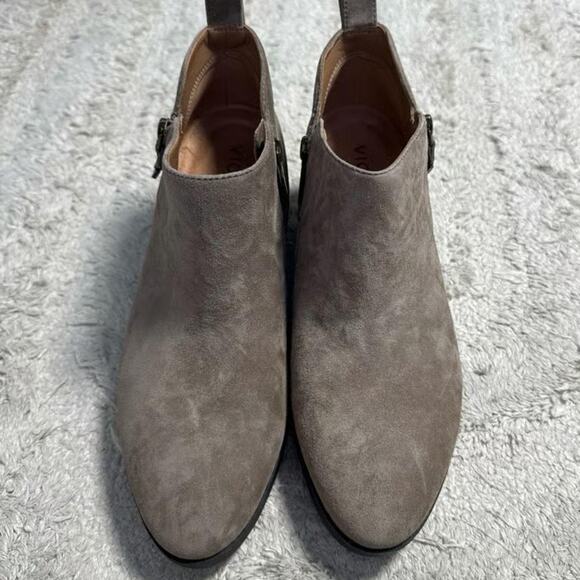 Vionic Cecily Suede Water Proof Ankle Booties - Picture 3 of 8
